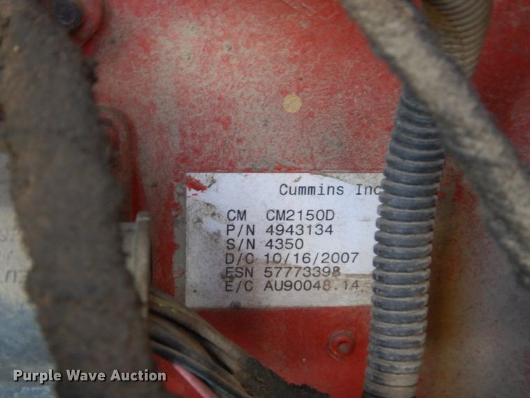 image for item GM9134 2008 Ford F750 Super Duty  utilty truck