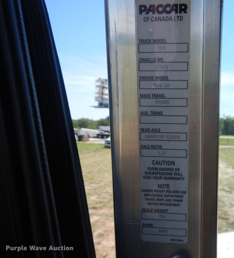 image for item GM9140 2010 Kenworth T370  box truck