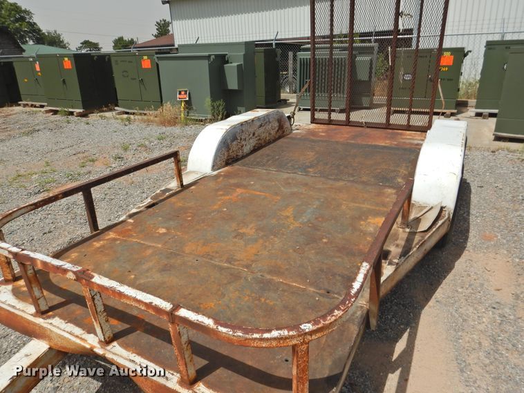 image for item GN9912 Shop built utility trailer