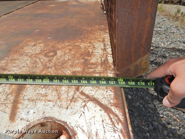 image for item GN9912 Shop built utility trailer