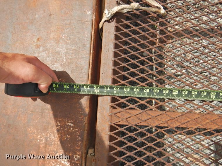 image for item GN9912 Shop built utility trailer