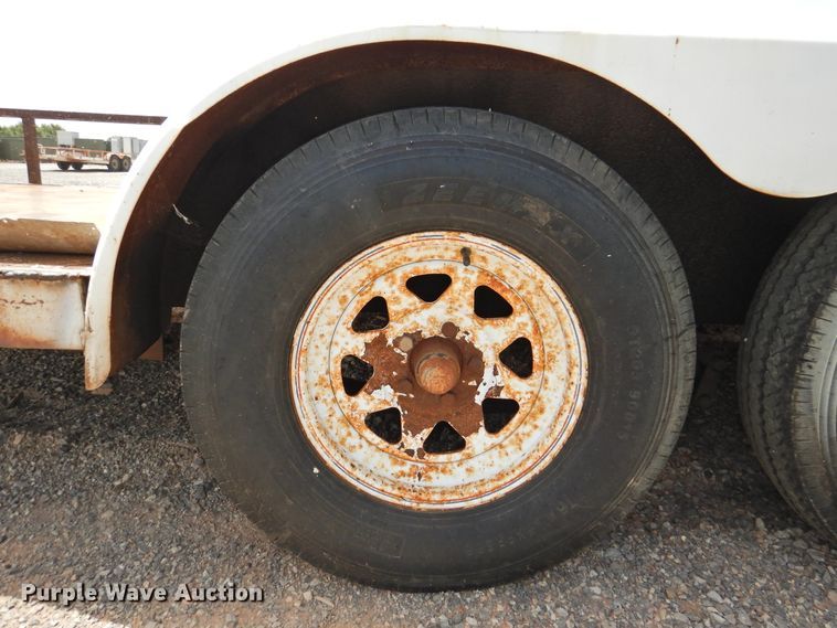 image for item GN9912 Shop built utility trailer