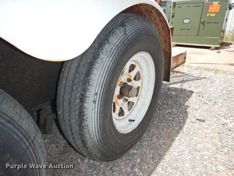 image for item GN9912 Shop built utility trailer