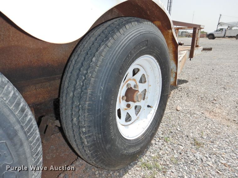 image for item GN9912 Shop built utility trailer