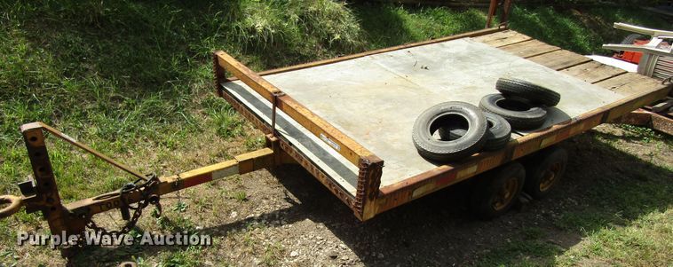 image for item GQ9103 Shop built utility trailer