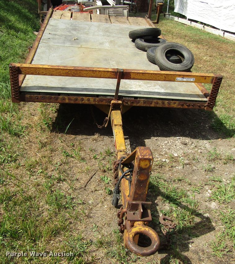 image for item GQ9103 Shop built utility trailer