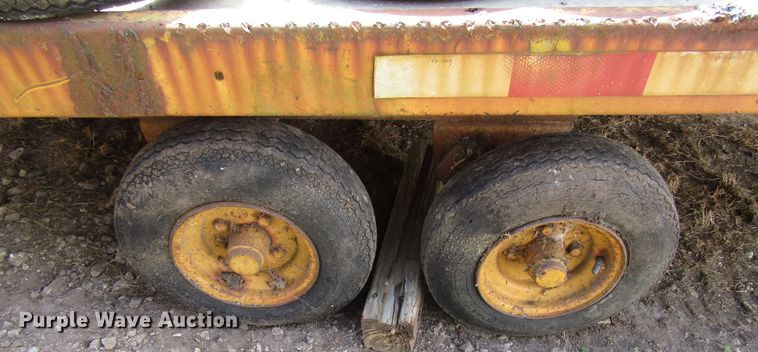 image for item GQ9103 Shop built utility trailer