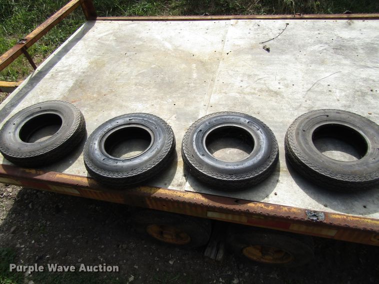 image for item GQ9103 Shop built utility trailer