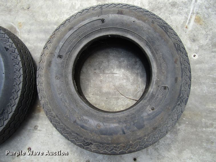 image for item GQ9103 Shop built utility trailer