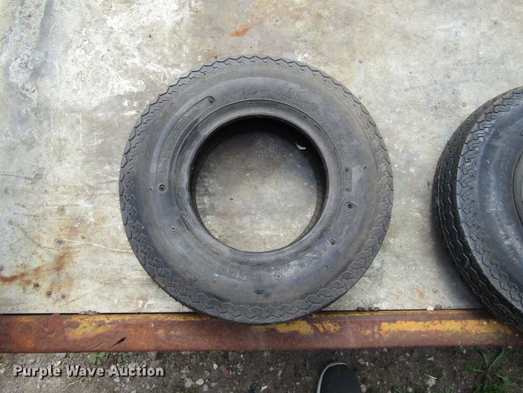 image for item GQ9103 Shop built utility trailer