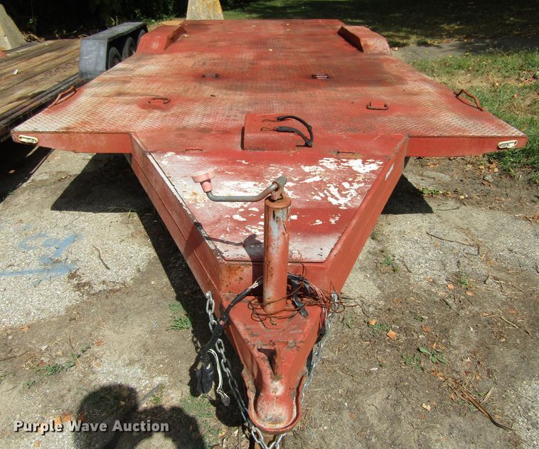 image for item GQ9104 Shop built equipment trailer