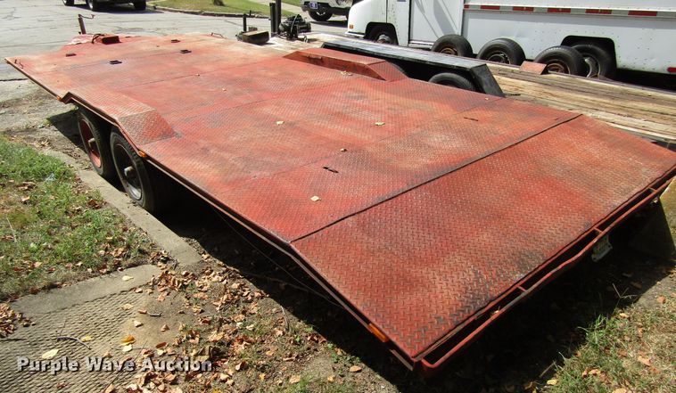 image for item GQ9104 Shop built equipment trailer