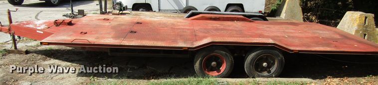 image for item GQ9104 Shop built equipment trailer