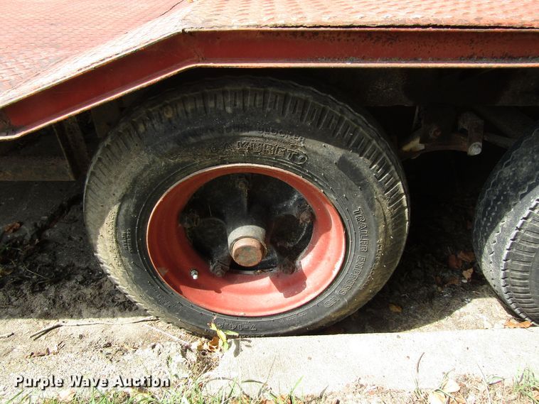 image for item GQ9104 Shop built equipment trailer