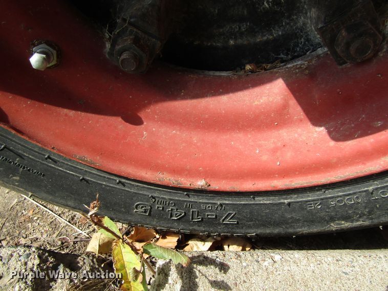 image for item GQ9104 Shop built equipment trailer