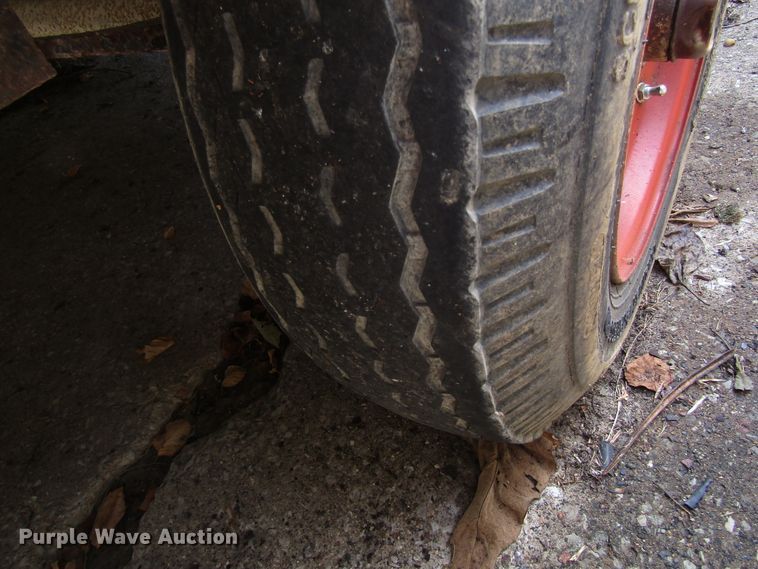 image for item GQ9104 Shop built equipment trailer