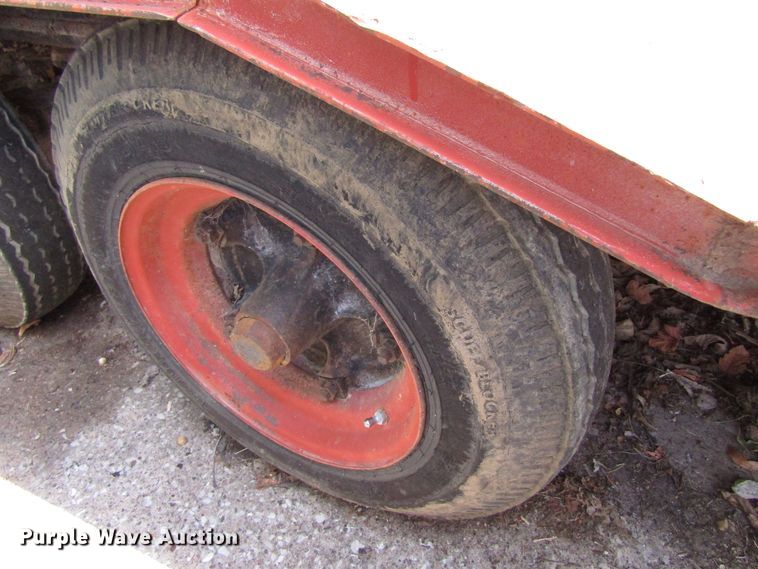 image for item GQ9104 Shop built equipment trailer