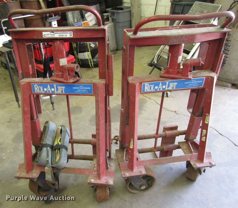 image for item GQ9110 (2) Rol-aLift M10 material handling lifts