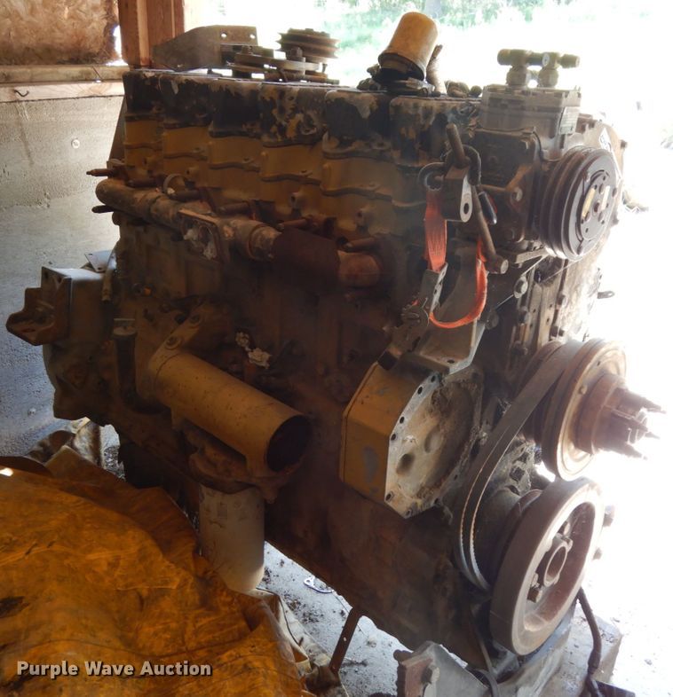 image for item GQ9754 1994 Caterpillar 3406E 14.6L six cylinder diesel engine