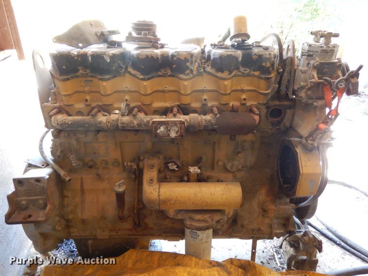 image for item GQ9754 1994 Caterpillar 3406E 14.6L six cylinder diesel engine