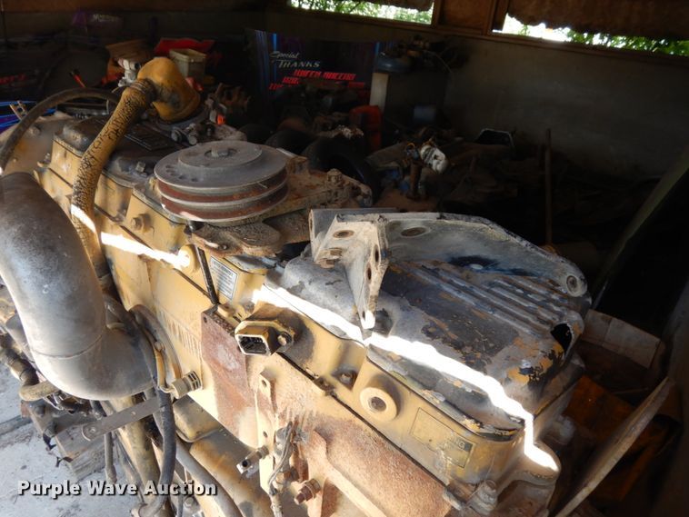 image for item GQ9754 1994 Caterpillar 3406E 14.6L six cylinder diesel engine