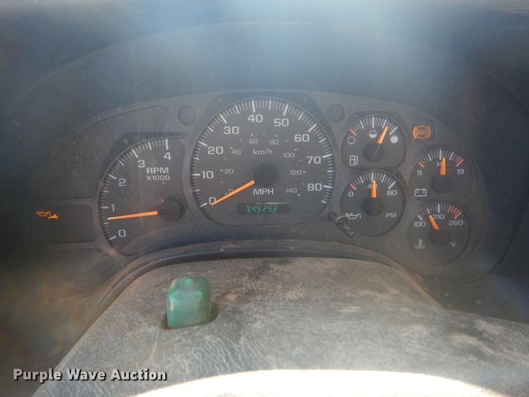 image for item GR9746 2005 Chevrolet C7500  service truck with crane