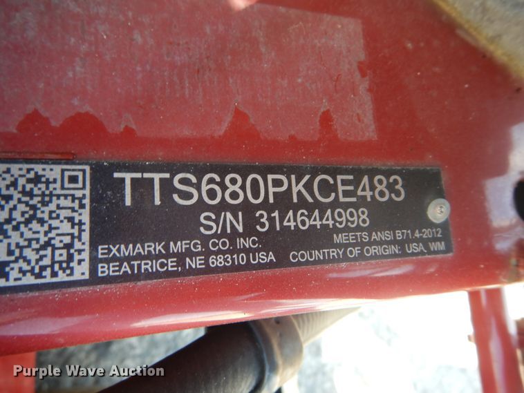 image for item GR9748 Ex Mark Turf Tracer S-Series lawn mower