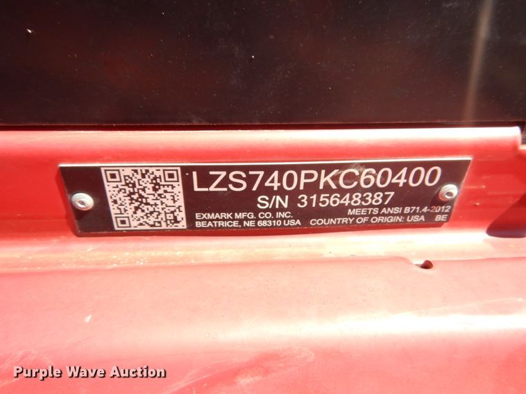 image for item GR9749 Ex Mark Lazer S-Series ZTR lawn mower