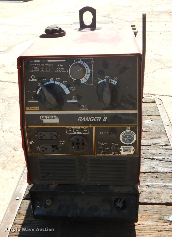 image for item GR9756 Lincoln Electric Ranger 8 welder