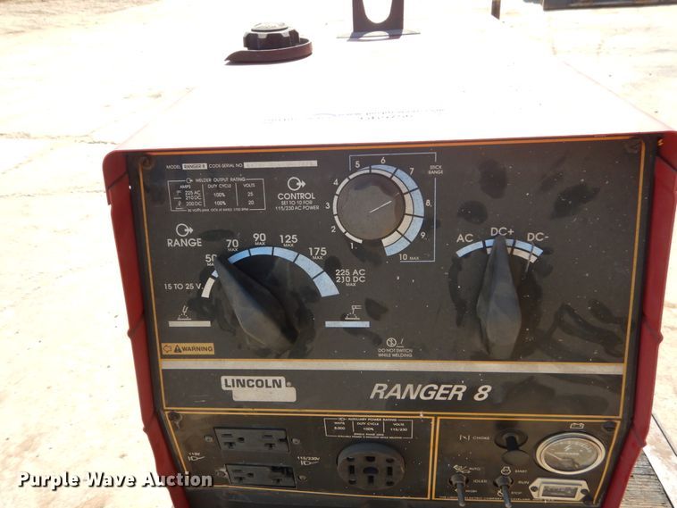 image for item GR9756 Lincoln Electric Ranger 8 welder