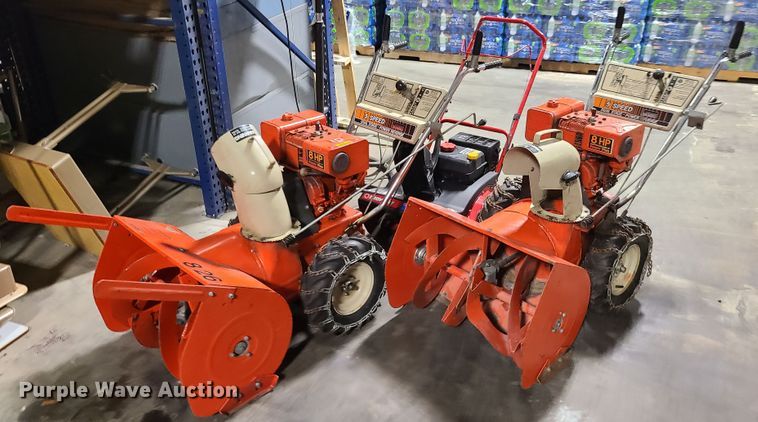 image for item GY9492 (3) snow blowers