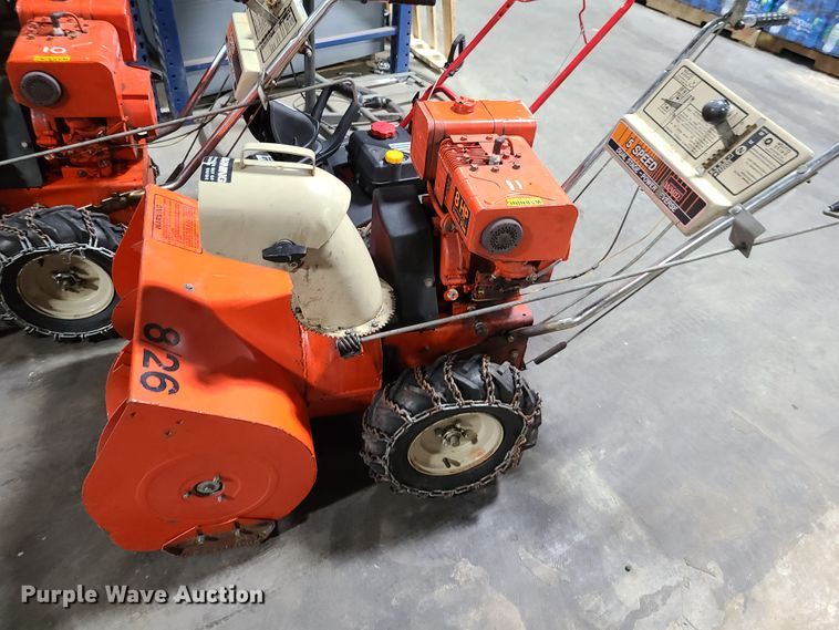 image for item GY9492 (3) snow blowers