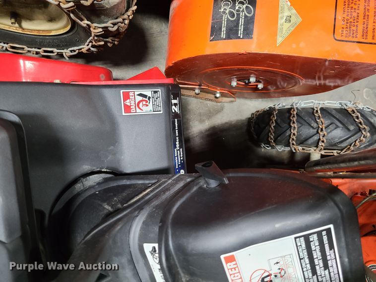 image for item GY9492 (3) snow blowers