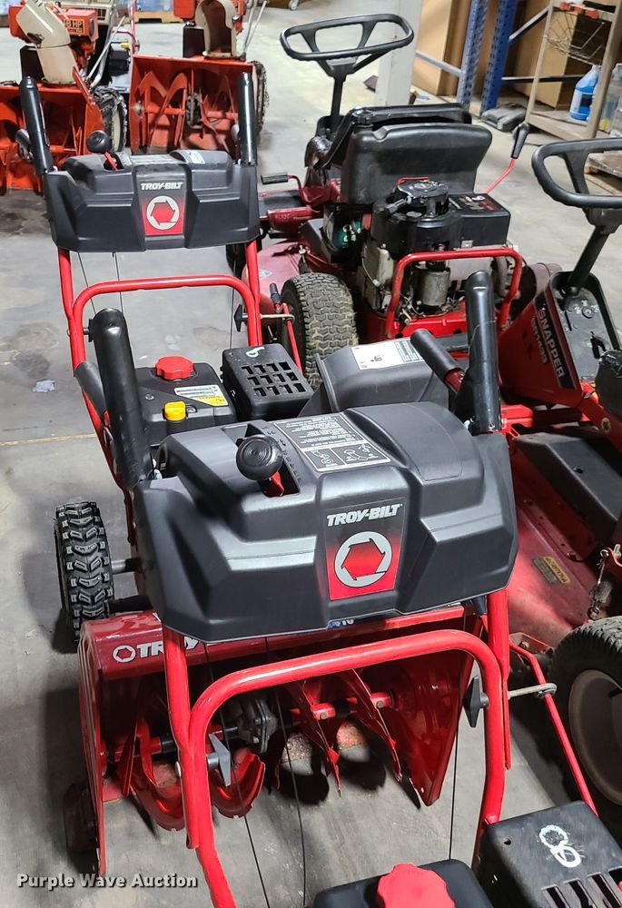image for item GY9493 (3) Troy-Bilt Storm 5024 snow blowers