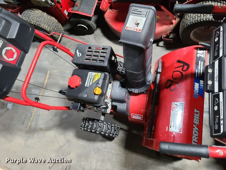 image for item GY9493 (3) Troy-Bilt Storm 5024 snow blowers