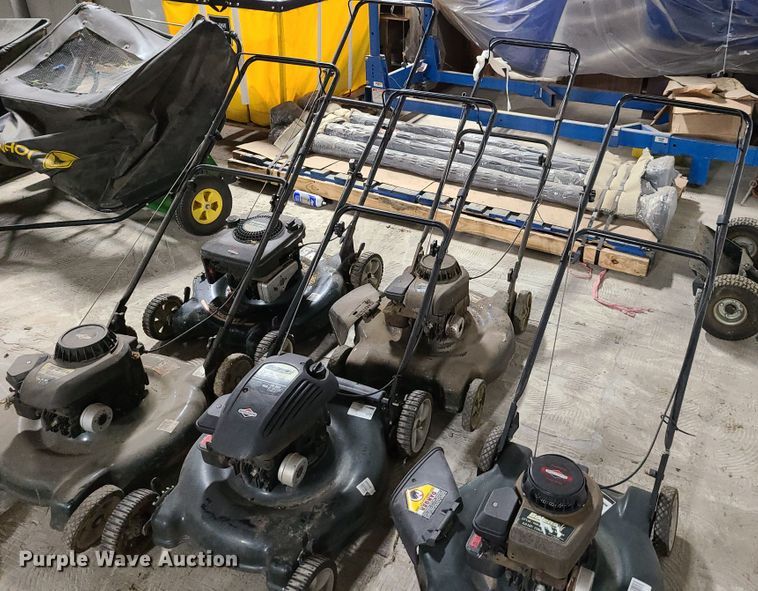 image for item GY9498 (5) push mowers