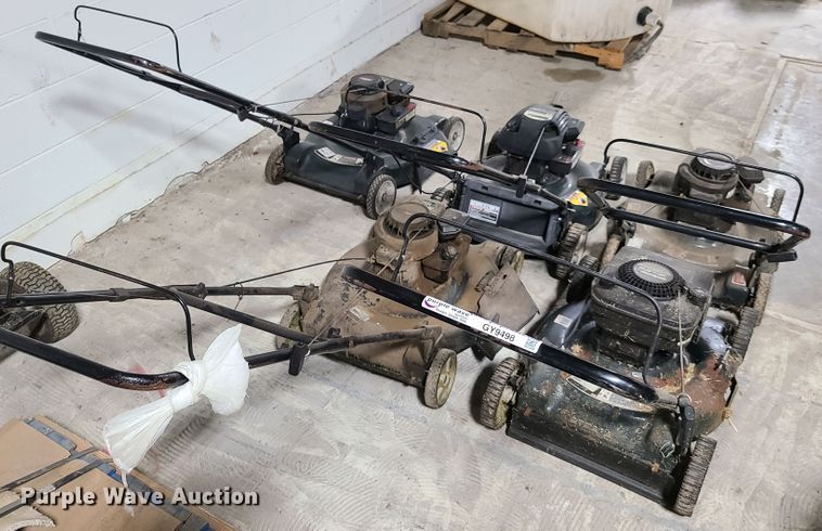 image for item GY9498 (5) push mowers