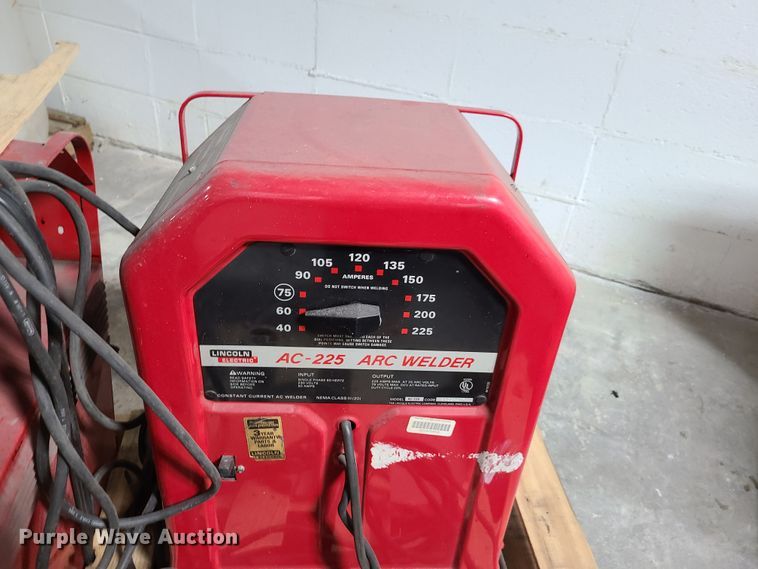 image for item GY9499 (3) Lincoln AC-225 arc welders