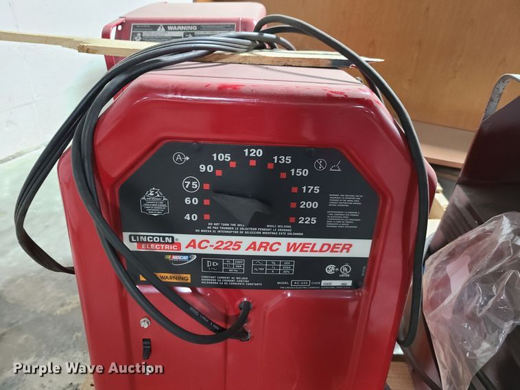 image for item GY9499 (3) Lincoln AC-225 arc welders