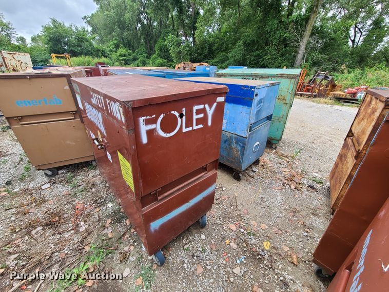 (6) job boxes in Kansas City, MO | Item GY9523 sold | Purple Wave