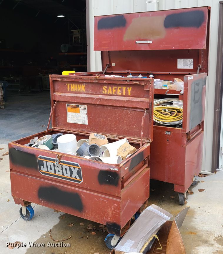 (2) job boxes with supplies in Kansas City, MO | Item GY9537 sold ...