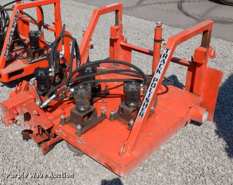 image for item H1681 Shop built skid steer concrete polisher