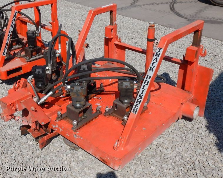 image for item H1681 Shop built skid steer concrete polisher