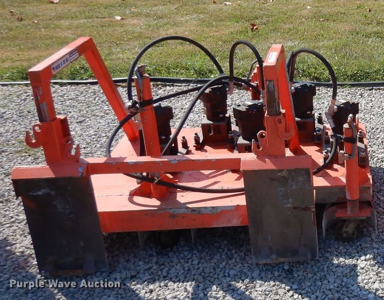 image for item H1681 Shop built skid steer concrete polisher