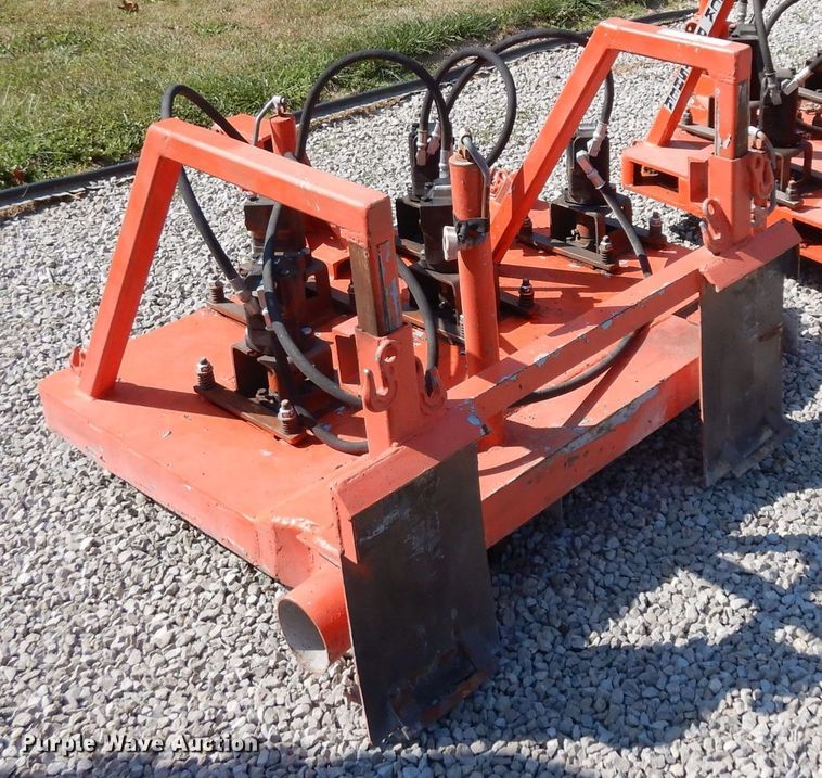 image for item H1681 Shop built skid steer concrete polisher