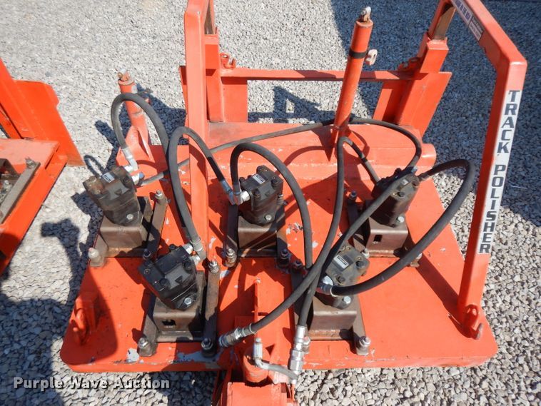 image for item H1681 Shop built skid steer concrete polisher