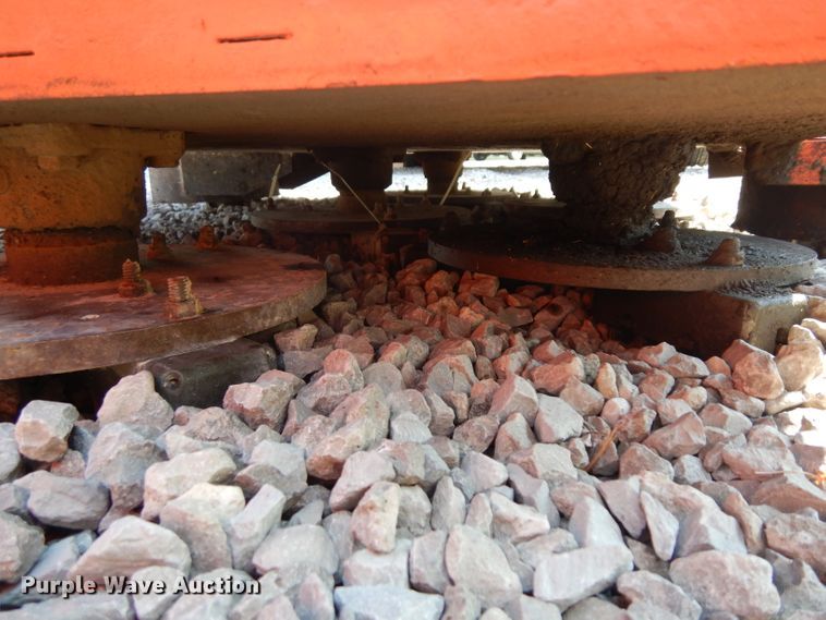 image for item H1681 Shop built skid steer concrete polisher