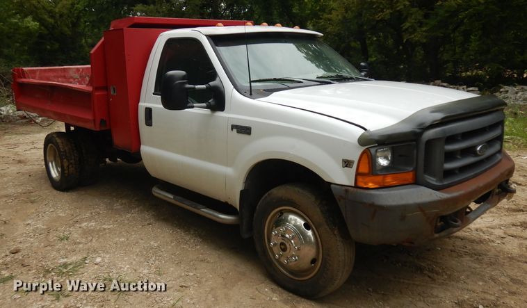 image for item HA9386 1999 Ford F550 Super Duty  dump truck
