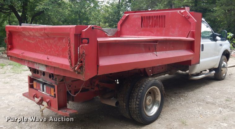 image for item HA9386 1999 Ford F550 Super Duty  dump truck