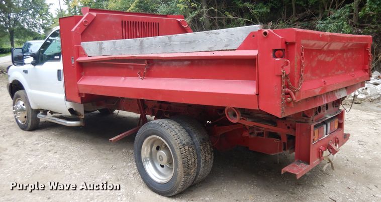 image for item HA9386 1999 Ford F550 Super Duty  dump truck
